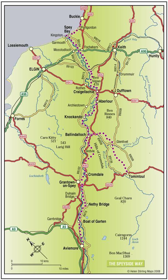 阿尔巴豪斯住宿加早餐旅馆 Grantown-on-Spey 外观 照片